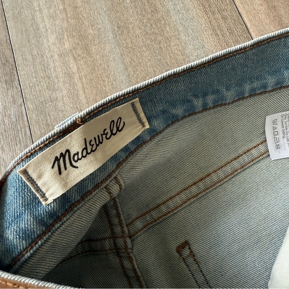 Madewell the perfect vintage straight leg jeans light wash size 28 DM5779 - Picture 5 of 10